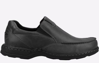 Hush Puppies Ronnie Shoe Mens - Black - Size UK 10