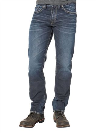 Silver Jeans Co Eddie Relaxed Jean In Indigo