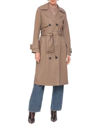 Avec Les Filles Raglan Trench Coat