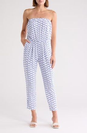 Tart Jackelyn Strapless Jumpsuit in Chainprint at Nordstrom Rack, Size X-Small