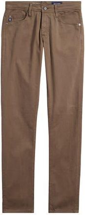 AG - Adriano Goldschmied Tellis Sueded Stretch Sateen Slim Leg Pants in Rich Espresso at Nordstrom Rack, Size 29 X 34