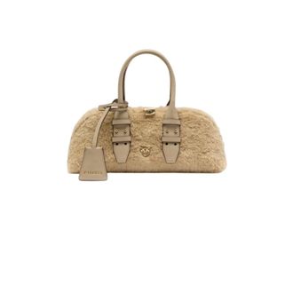 Pinko Pinko, Tassen, Dames, Beige, ONE Size, Handbags