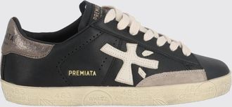 Premiata Sneakers Stevend in pelle di vitello con dettagli a contrasto