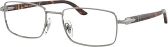 Persol Optical Frame - unisex - Brillen - Grijs - 56 MM - Accessoires