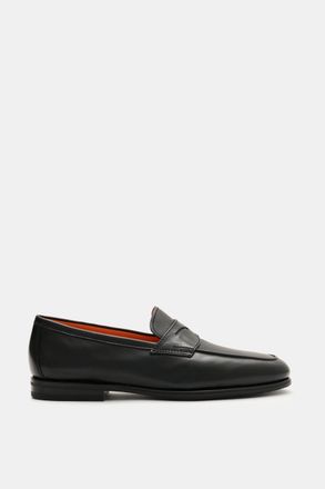 Santoni Men - Loafer Carter schwarz
