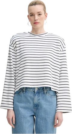 Gestuz Longsleeve - Dames - Longsleeves - Wit - XS - Tops