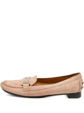 Tod's Gommino suede loafers - Neutrals