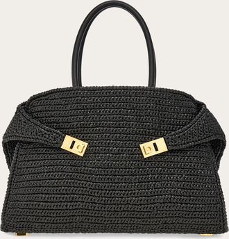 Ferragamo Women Hug handbag (L) Black