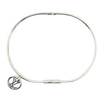 Louis Vuitton Pre-owned Belts, female, Gray, Size: ONE SIZE Pre-owned Logo Charm Belt