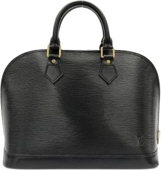 Louis Vuitton Pre-owned Vintage Handbag - Dames - Vintage Handtas - Zwart - ONE Size - Leer - Vintage
