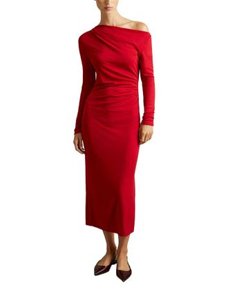 Reiss Becky Fitted Jersey Midi Dress
