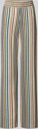 Cambio Cambio Straight Fit Stoffhose mit Viskose-Anteil Modell Allison in Beige, Gr&ouml;&szlig;e 40