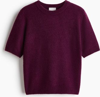 H&M Feinstrickpullover - Purple