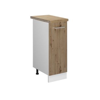 Vicco Armario De Farmacia R-line, Roble Artesanal, 30 Cm, Et Roble, Vicco
