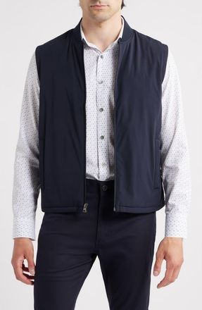 W.R.K Water Resistant Stretch Nylon Vest in Navy at Nordstrom, Size Xx-Large