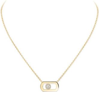 Messika So Move Pendant Necklace in Yellow Gold at Nordstrom