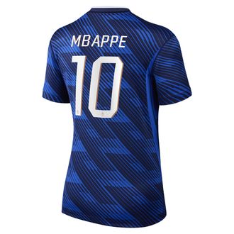 Nike Kylian Mbapp&eacute; France National Team 2026 Stadium Home Nike Womens Dri-FIT Soccer Jersey in Blue | NN203949101-FFF
