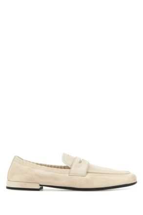 Prada Beige Slip-on Loafers