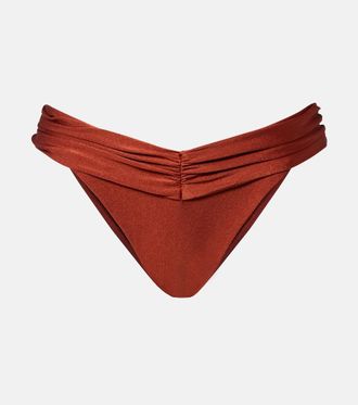 Bananhot Jasmin ruched bikini bottoms