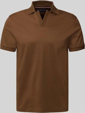 Tommy Hilfiger Regular Fit Poloshirt aus reiner Baumwolle in Hazel, Gr&ouml;&szlig;e XXL