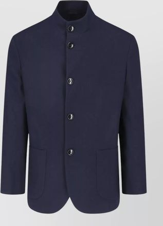 Giorgio Armani virgin wool single breasted coat