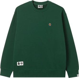 Fingercroxx Felpa con ricamo - Verde