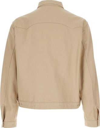 Dsquared2 Mens Jacket Cotton Beige Coat
