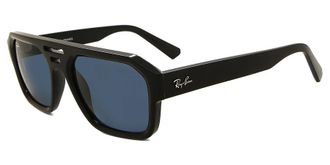 Ray-Ban Corrigan Bio Based Dark Blue Navigator Unisex Sunglasses RB4397 667780 54