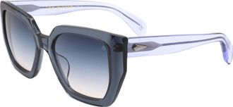 Rag & Bone Rag & Bone Womens 54 mm Grey Sunglasses