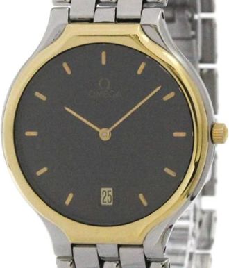 Omega Pre-owned Watches, male, Gray, Size: ONE SIZE Pre-owned De Ville 196.0316 Wristwatch