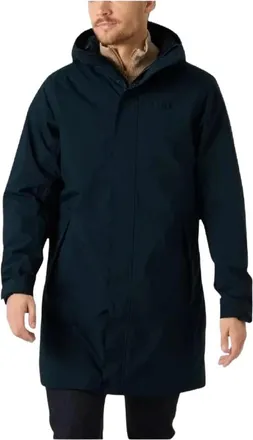 Helly Hansen Fitness, Heren, Blauw, XL, Leer, Waterdichte Jas
