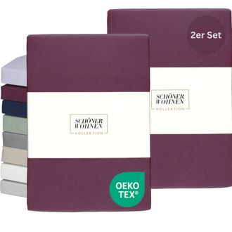 Sch&ouml;ner Wohnen Kollektion Sch&ouml;ner Wohnen S&aacute;bana Ajustable Basic - Set De 2 100x200 Cm, Baya