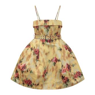 Ganni Short Dresses, female, Multicolor, Size: XS Duchesse Mini Dress