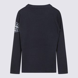 Stone Island Kids Sweaters Navy Blue _co Pa