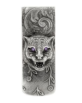 Gucci Men & apos;s Feline Money Clip