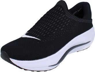 Nike Nike Womens Reina EASYON Laced Shoes, Black/White-DK Grey, 4 UK