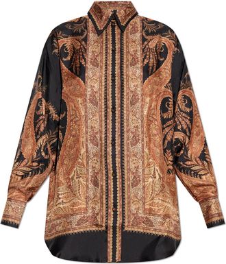 Zimmermann Silk Shirt With Print