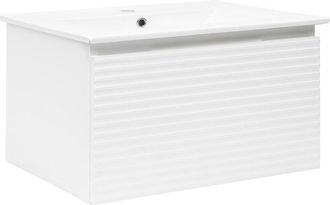 Puma Naturel - Savona Mueble De Ba&ntilde;o Suspendido Con Lavabo 98x43x44,8 Cm, Blanco Brillante (savona100bi)