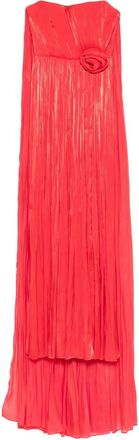 Nissa Abito da sera con decorazione - Rosso