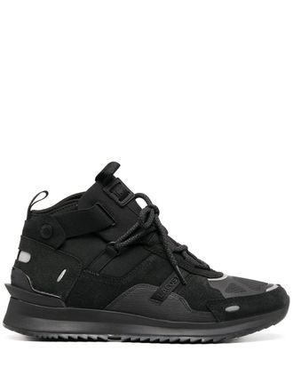 Lacoste Mid-top sneakers - Zwart