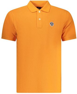 North Sails Arancione Katoenen Heren Polo