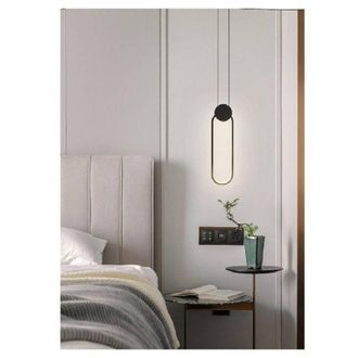 Trade Shop Trade Shop Traesio - Trade Shop - Lp-03 Led Sospension Modern Metal Blue 14w Luz 3000k 4000k 6500k Lp-03