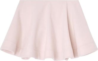 Ganni Minigonna con vita elasticizzata - Rosa