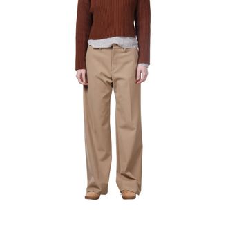 Mason's New York Studio Tailored Wool Chino Pantaloni - - Trousers - Donna - Beige - XS
