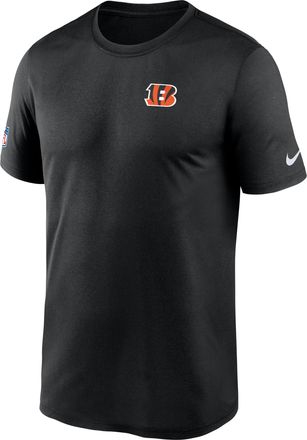 Nike Cincinnati Bengals Legend Small Logo Nike Mens Dri-FIT NFL T-Shirt in Black | 02TI00A9A-FEJ