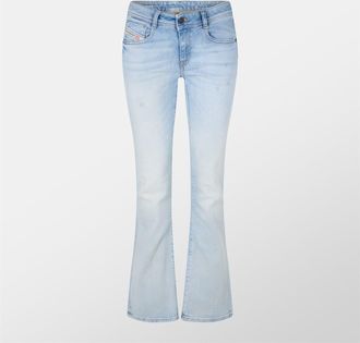 Diesel Womens 1969 D Ebbey Bootcut And Flare Jeans in Blue Denim - Size 30W/30L