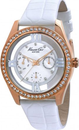 Kenneth Cole Womens IKC2794 Ladies Watch - White - One Size