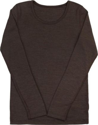 Joha Blouse L/S Merinounterw&auml;sche f&uuml;r Damen | schwarz