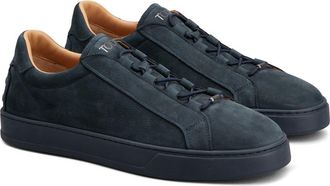 Tod's Cassetta Low Top Sneaker in Blu Denim Scuro at Nordstrom, Size 10.5Us