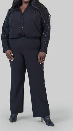 Karen Kane Presley Pants - Plus In Black
